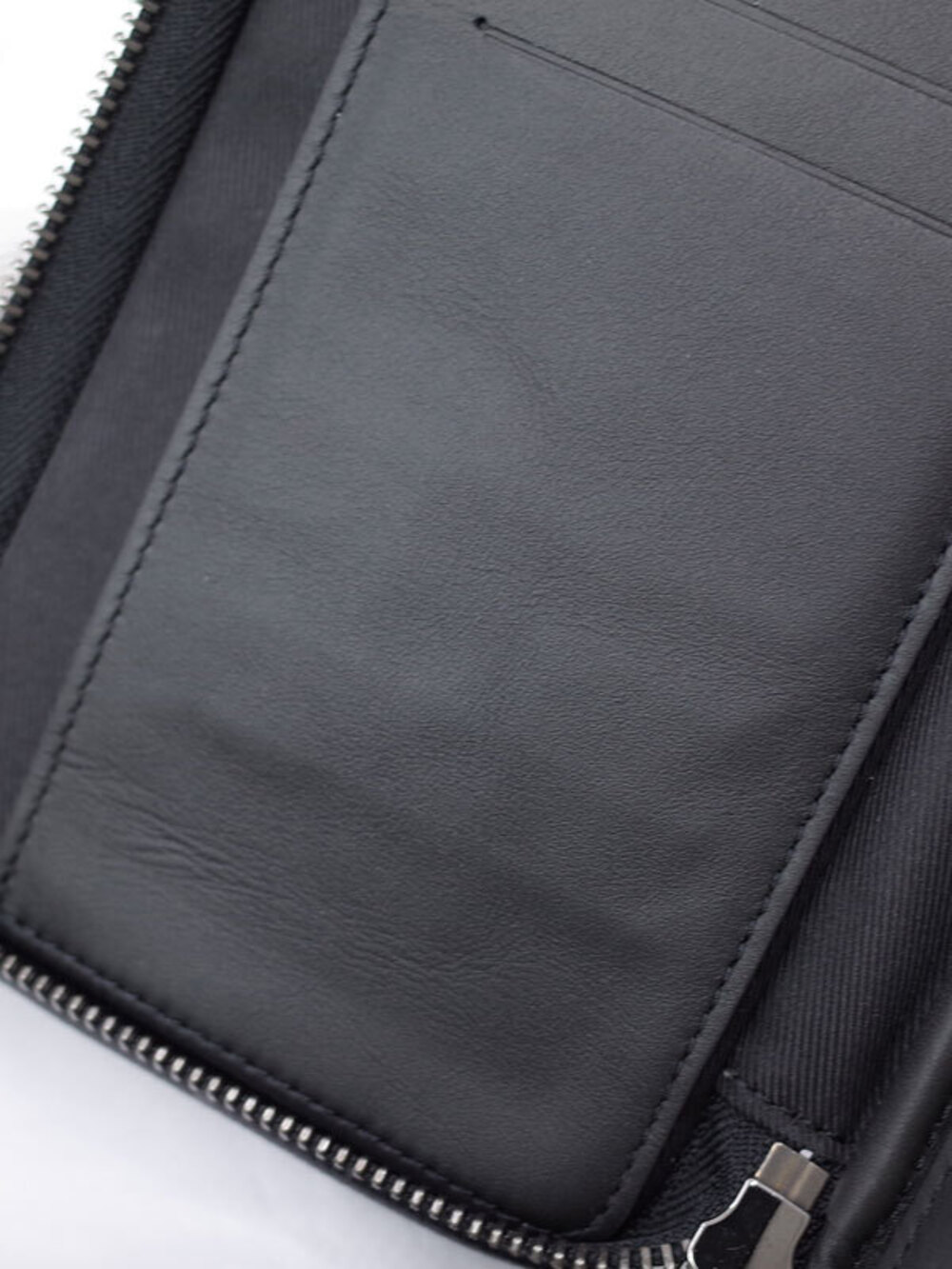 Louis Vuitton Monogram Eclipse Black Double Phone Pouch Clutch Shoulder Bag - Picture 6 of 9